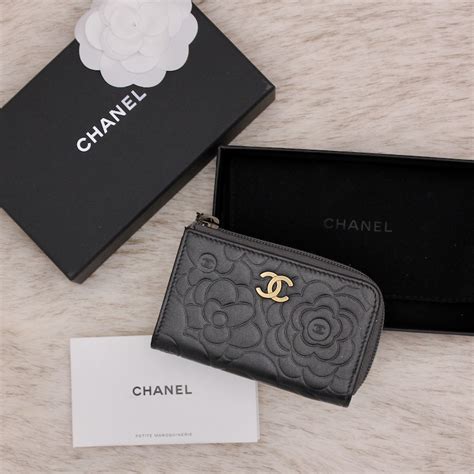 chanel porte carte|porte monnaie chanel.